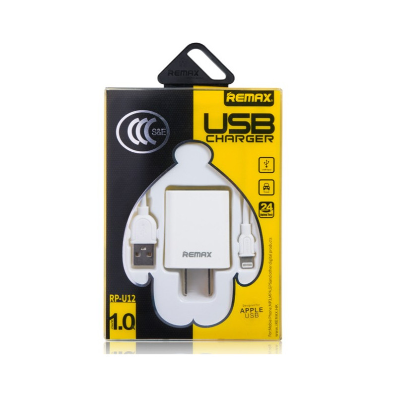 Cargador completo RP-U12  Lighting-  Remax